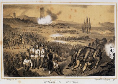 Battle of Solferino by Unknown artist