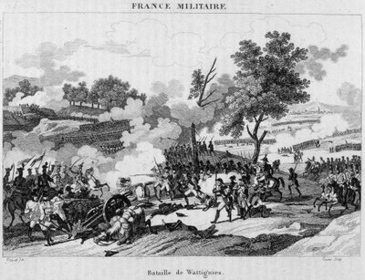 Battle of Wattignies: Jourdan and Carnot Won the Victory to Unlock the City of Maubeuge Besieged by the Austrians, October 1793 by Unknown artist