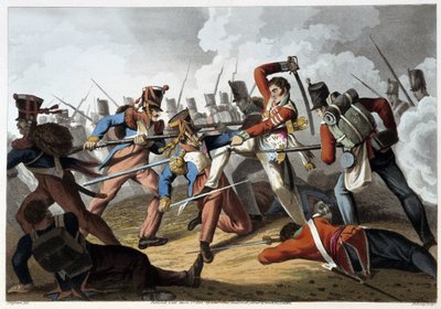 Battle of the Pyrenees - in “Historical, Military and Naval Anecdotes...” by Edward Orne by Unknown artist