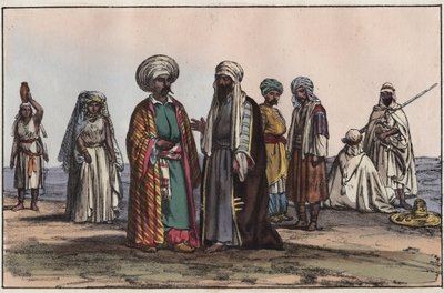 Bedouins - Engraving from 