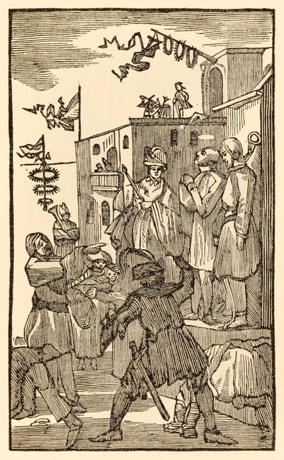 Behold Vanity Fair! from The Pilgrims Progress From This World, To That Which Is To Come by John Bunyan (1628-1688) by Unknown