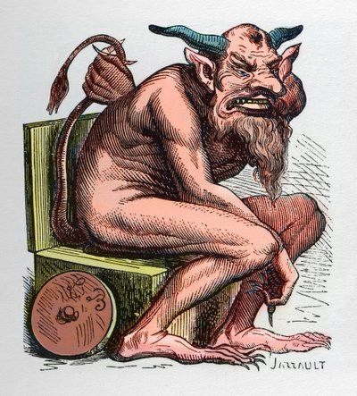 Belphegor, Illustration from the 
