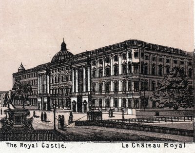 Berlin, Germany: View of the Royal Castle. in “The World Illustrates 168 Views” Undated (late 19th century) by Unknown artist