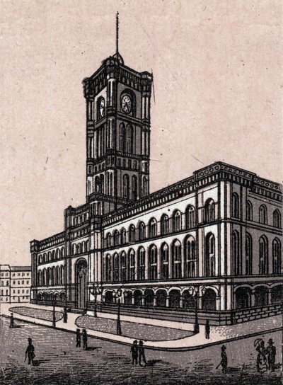 Berlin, Germany: view of the Town Hall in 