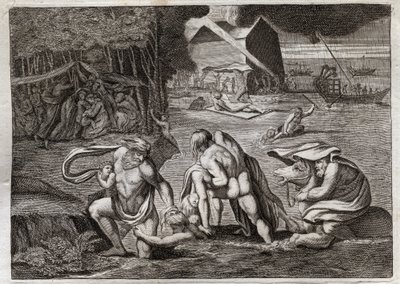 Bible of Royaumont, Old Testament: The Deluge by Unknown artist