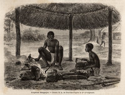 Blacksmith Manganjas by Unknown artist