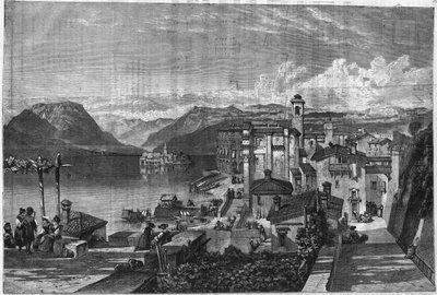 Borromees Islands of Lake Maggiore in Italy: View of Isola Bella by Unknown artist