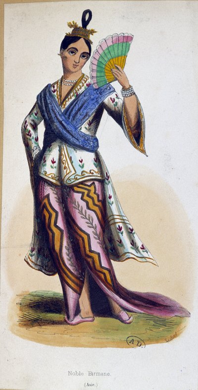 Burmese noble by Unknown artist