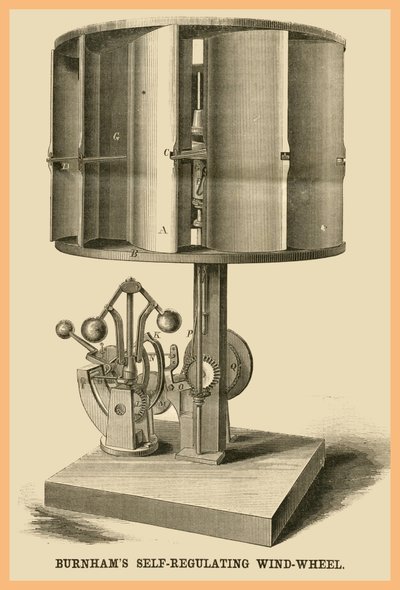 Burnhams Self-Regulars Wind-Wheel by Unknown Artist