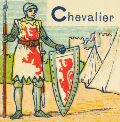 C as a Knight by Unknown artist