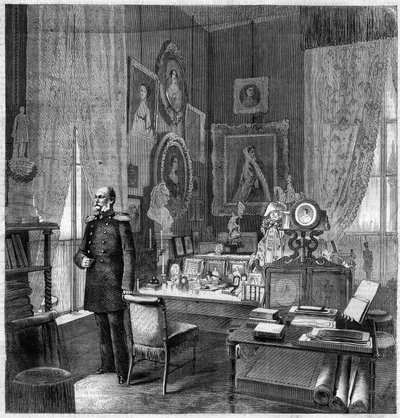 Cabinet of King William I, King of Prussia and Emperor of Germany at the Royal Palace of Berlin by Unknown artist