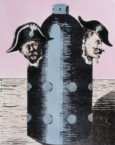 Cartoon on the Paris Commune: The Easter Eggs of Parisians year 1871 by Unknown artist