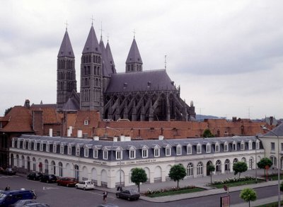 Cathedrale de Tournai, view from the outside by Unknown artist