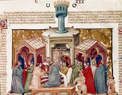 Ceremony of viatica given to a dying person by Unknown artist