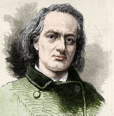 Charles Baudelaire, French writer after Carjat