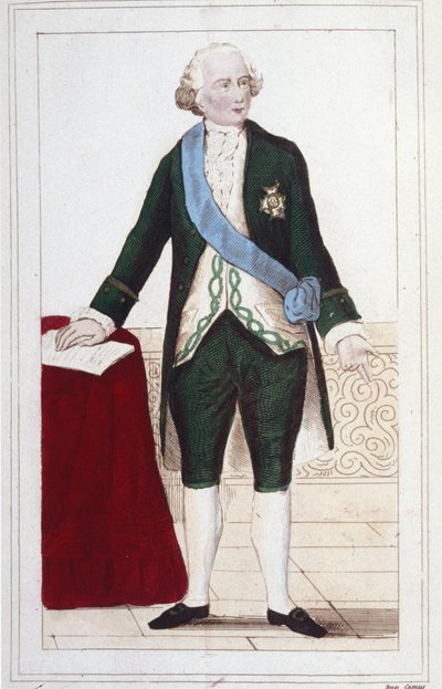 Portrait of Charles Gravier, Count of Vergennes, French Statesman and Diplomat by Unknown artist