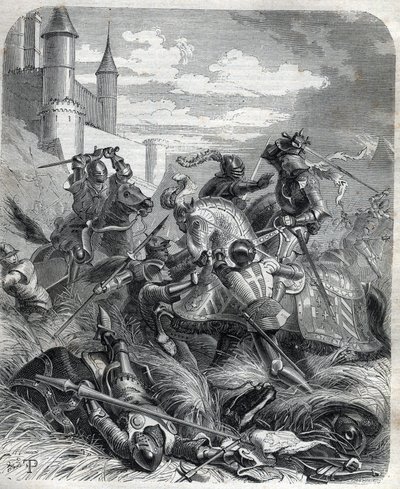 Charles III, known as Charles of Duras, king of Naples entered Naples, with the help of the people, on July 16 by Unknown artist