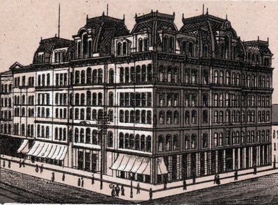Chicago, USA: view of Field, Leiter & Co. Department Store by Unknown artist