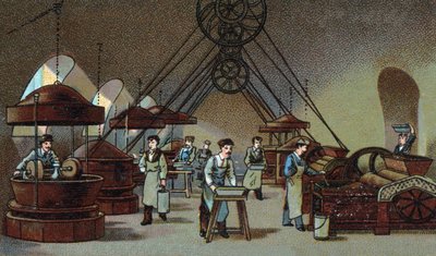 Chocolate Manufacture: Grinding Workshop by Unknown artist