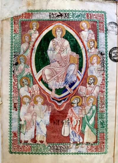 Christ and the Prophets of the Old Testament (Manuscript of the Abbey of Citeaux) by Unknown artist