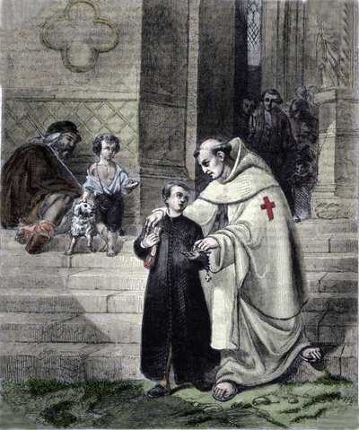Christoph Willibald, knight von Gluck (1714-1787), German composer, aged 9. Engraving of the 19th century by Unknown artist