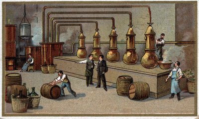 Chromolithography of the end of the 19th century by Unknown artist