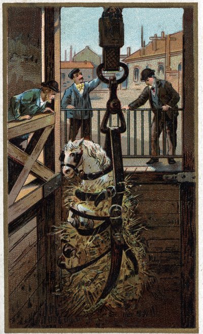 Chromolithography of the end of the 19th century by Unknown artist