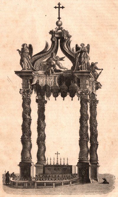 Ciborium in Saint Peter