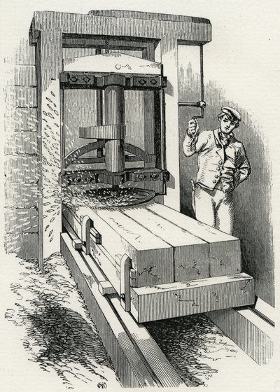 Circular Planing Machine Used During the Building of the Crystal Palace, London by Unknown artist