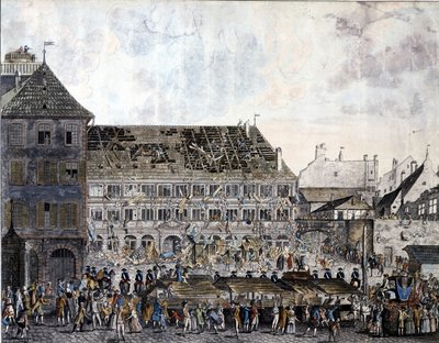 Climbing and Looting of the Town Hall of Strasbourg, 21 July 1789 by Unknown artist