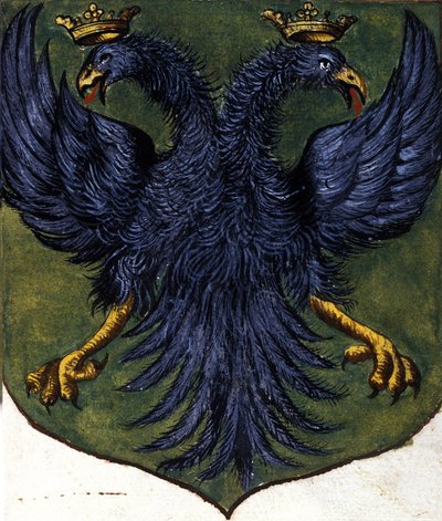 Coat of Arms of Russia Decorates the Eagle with Two Heads by Unknown artist