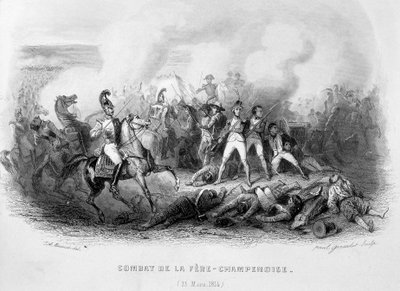 Combat de la Fère-Champenoise (March 25) by Unknown artist