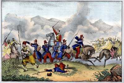 Conquest of Algeria. Taken of Constantine, October 13 by Unknown artist