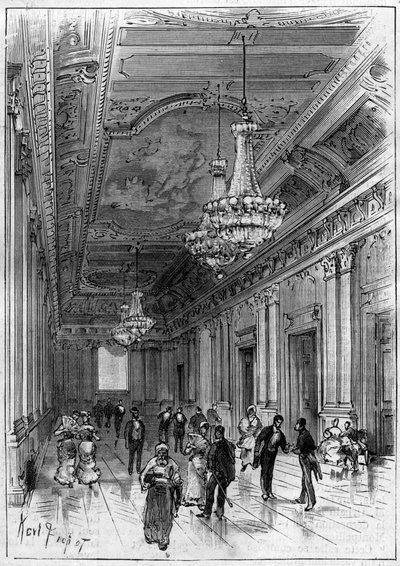Constantine Theatre in Algeria Built by Architect Paul Jean Gion (1838-1904) Between 1877 and 1883 - The Access Gallery by Unknown artist