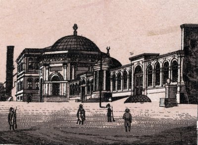 Constantinople, Turkey: View of the Burned Column. in “The World Illustrates 168 Views” Undated (late 19th century) by Unknown artist