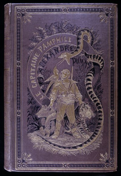 Cover of the book The Captain Pamphile by Alexandre Dumas father. by Unknown artist