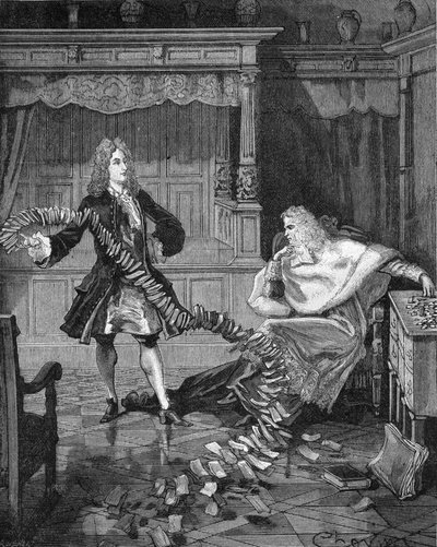 Creation of the General Bank and Paper Money by Unknown artist