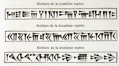 Cuneiform Writing, 
