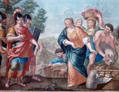 David and Abigail by Unknown artist