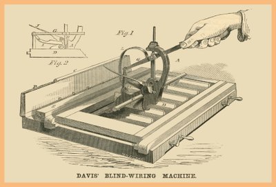 Davis Blind Wiring Machine by Unknown Artist