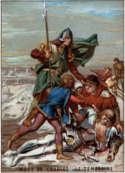 Death of Charles the Bold (1433-1477), Duke of Burgundy by Unknown artist