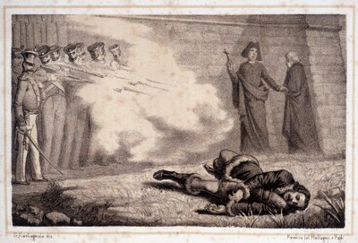Death of Murat - in 