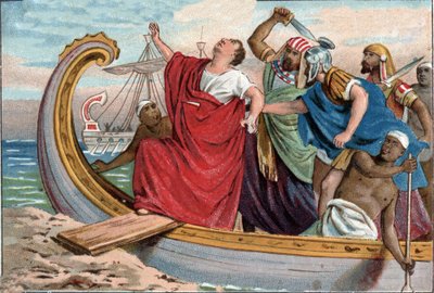 Death of Pompey the Great (Gnaeus Pompeius Magnus) by Unknown artist