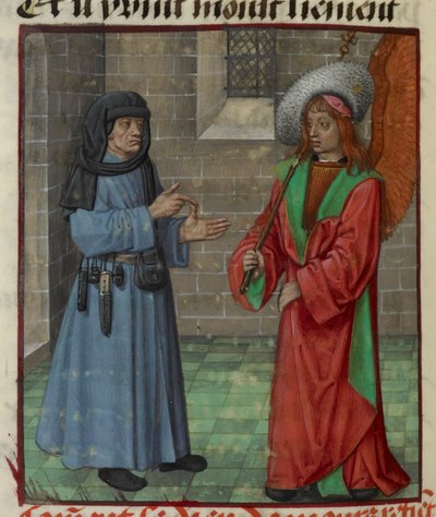 (detail) Faux Semblant addressing Amour, from 