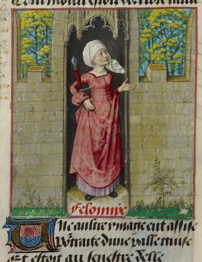 Detail (Allegorical Figure of Feloniye), from 