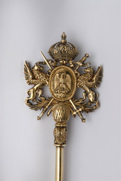 Detail of the key of Chambellan, Mexico. Period of King Maximilian I (1832-1867) by Unknown artist