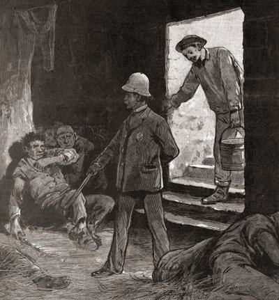 Disinfecting Corps of the New York Board of Health by Unknown artist