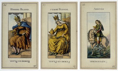 Divinatory tarot cards, early 19th century by Unknown artist