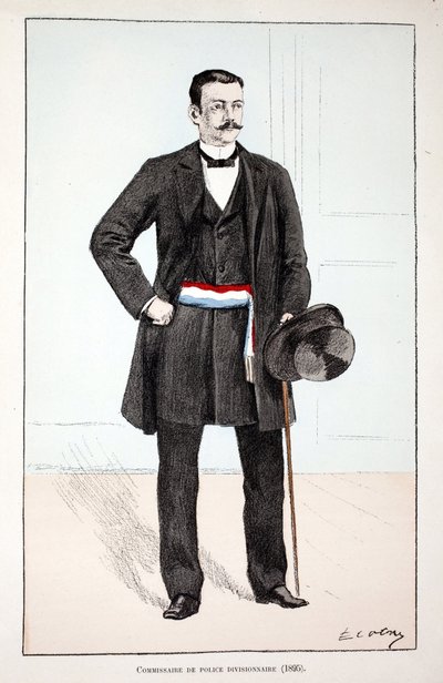 Divisional Police Commissioner (1896) by Unknown artist