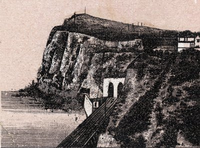 Dover, England: view of the Shakespeare Cliff. The World Illustrates 168 Views. Undated (late 19th century) by Unknown artist